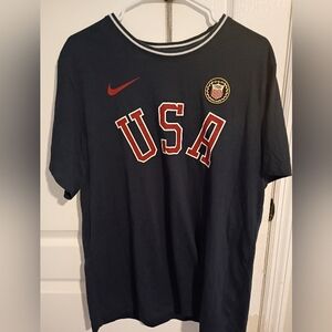 Nike Men's Dark Blue USA Graphic Tee